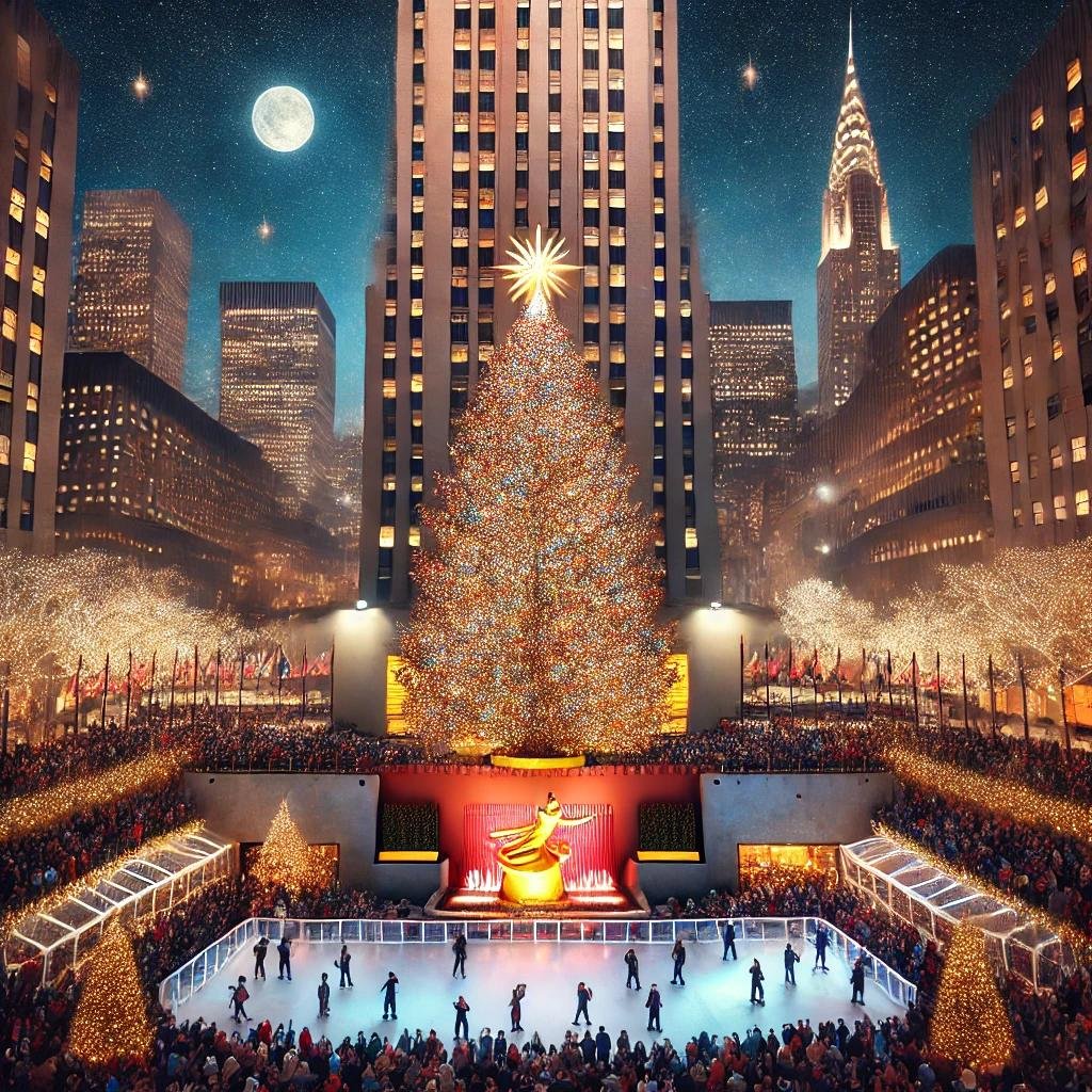 rockefeller christmas tree lighting